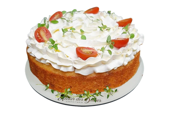 Bolo Salgado - Presunto com Muçarela