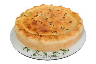 Torta de Palmito com Ervas Frescas